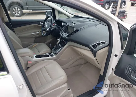 2013 Ford C-Max Energi Sel из США, поврежденный, VIN 1FADP5CU6DL537748